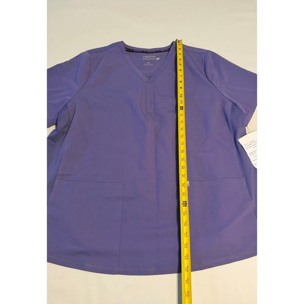NWT Fabletics Scrub Set Method Flex Top High Rise… - image 13